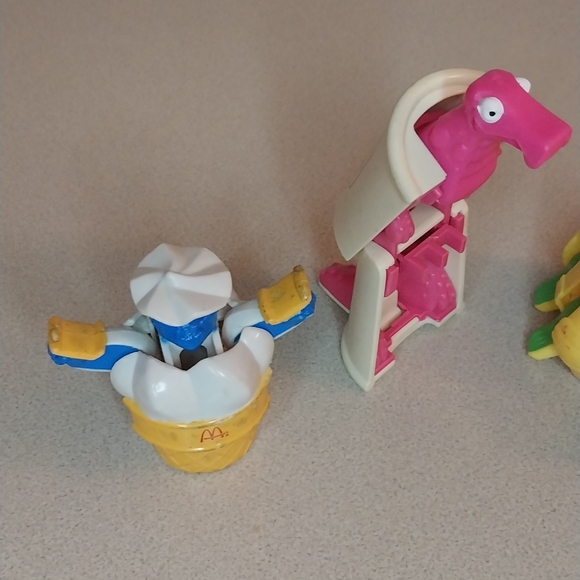 4 McDonald's original changeables transformers set of 4 1980s 1990s toys - Picture 5 of 7